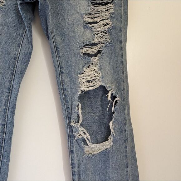 5/$20 Special A Distressed Boyfriend Jeans Size 3 - Picture 2 of 7